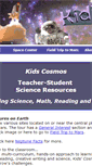 Mobile Screenshot of kidscosmos.org